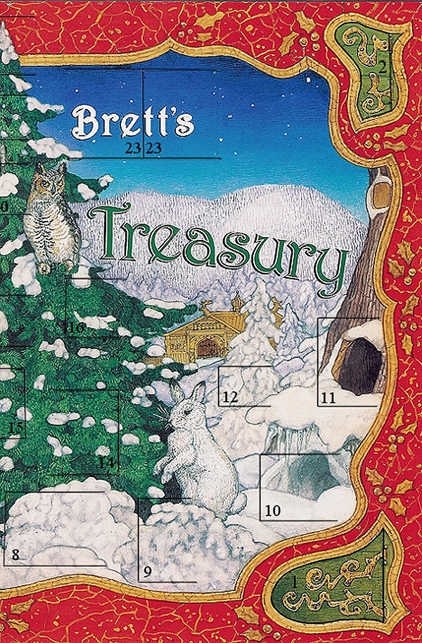 Christmas Treasury Advent Calendar Front Right