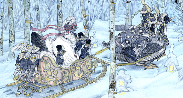 Cinders with Sleigh