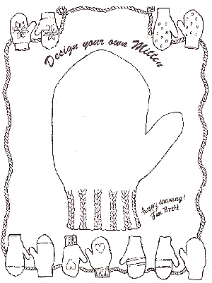 jan brett coloring pages for christmas - photo #33