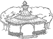 The Easter egg pavilion small size
