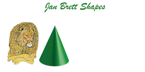 pictures of 3d shapes. Jan Brett 3D Shapes Cone