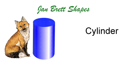 pictures of 3d shapes. Jan Brett 3D Shapes Cylinder
