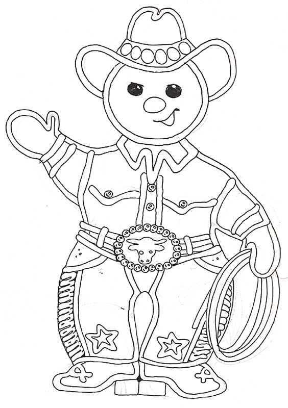jan brett coloring pages gingerbread baby pictures - photo #25