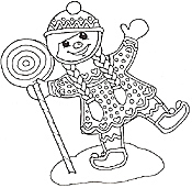 jan brett coloring pages gingerbread baby pictures - photo #8