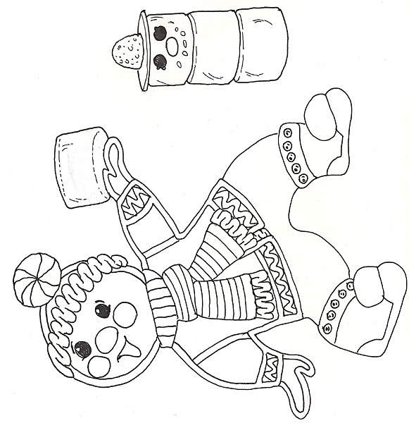 jan brett coloring pages for christmas - photo #29