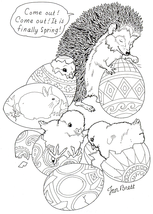 easter eggs coloring book. The Best 10 Easter Coloring