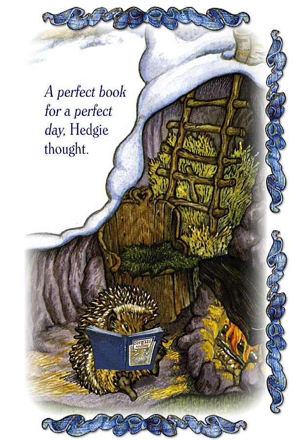 Hedgie Loves to Read Page 6