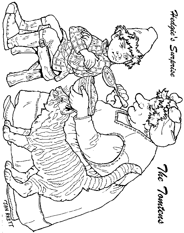 janbrett coloring pages - photo #26