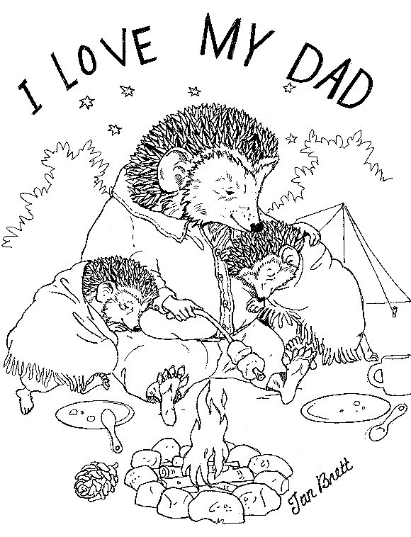 i love daddy coloring pages - photo #50