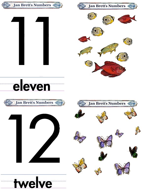 Matching Numbers Game 11 and 12