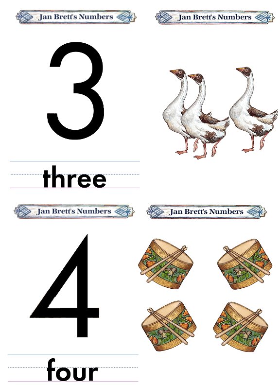 Matching Numbers Game 3 and 4