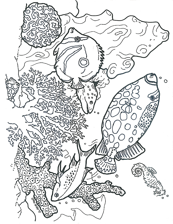 janbrett coloring pages - photo #15