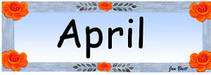 Pocket Calendar April