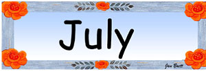 Pocket Calendar July