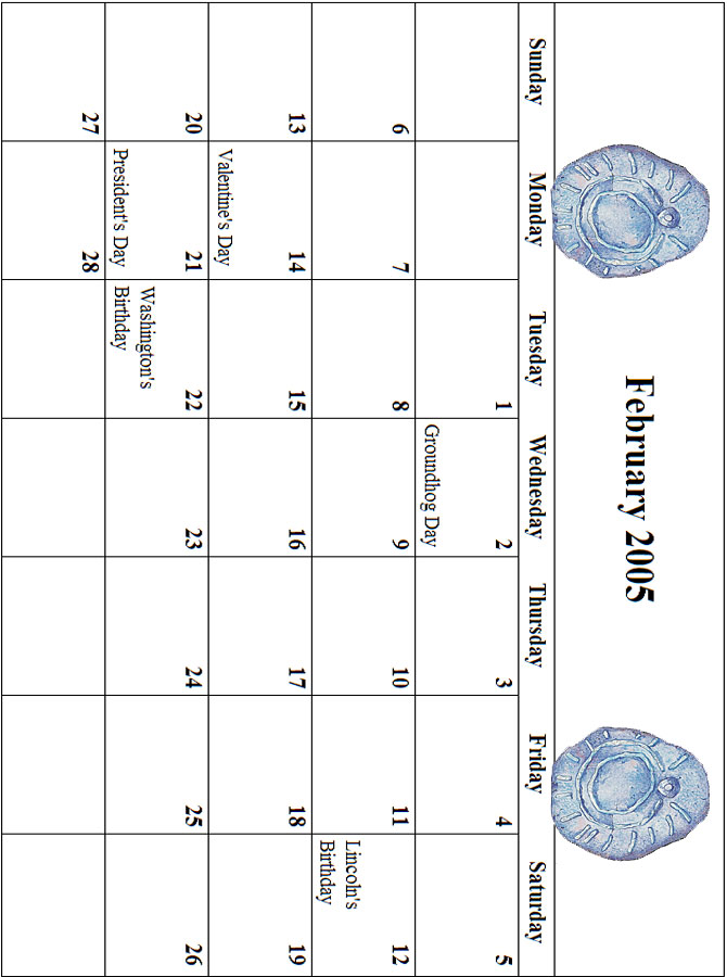 2005 February Grid