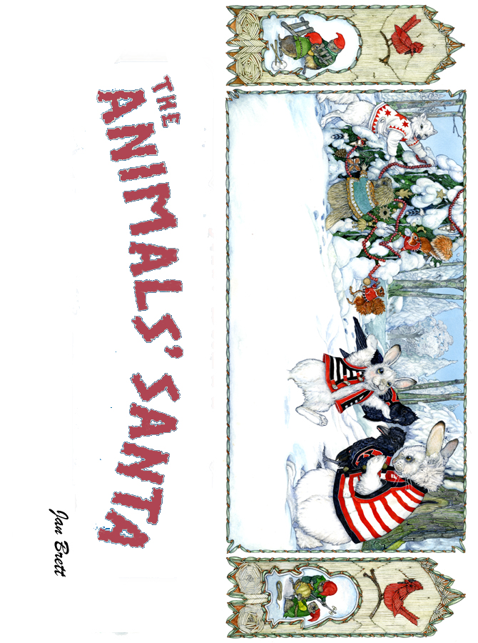 Animals Santa 2015 July Art