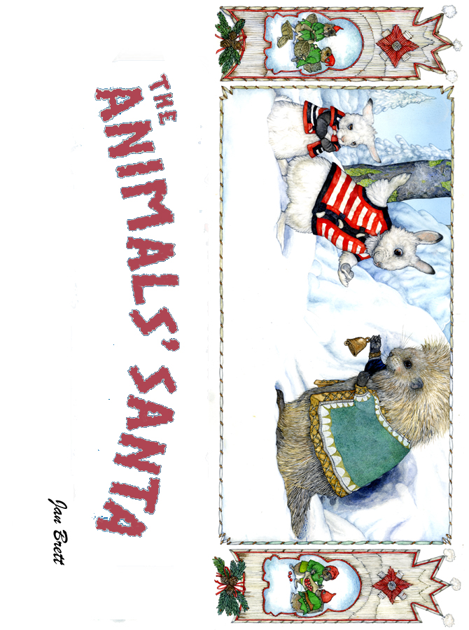 Animals Santa 2015 March Art