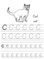 Alphabet Coloring Tracers Modern C