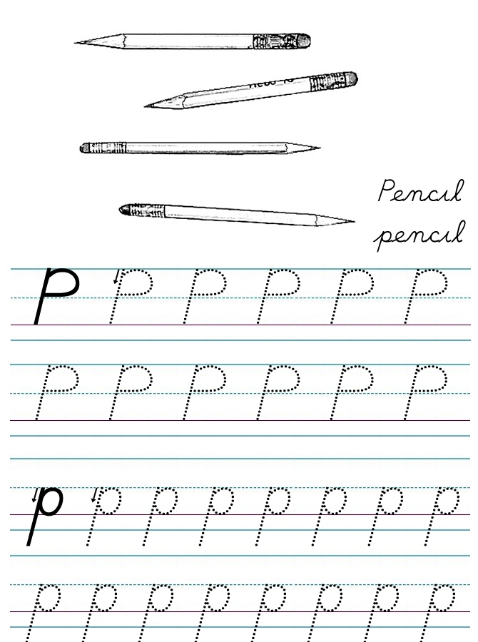 Alphabet Coloring Tracers Modern P