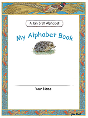 Jan Brett's Alphabet Book Cover 2