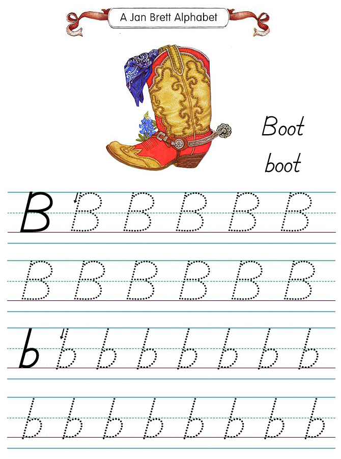 Alphabet Tracers Modern B