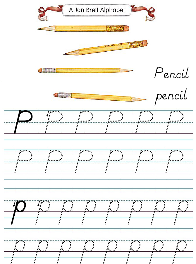 Alphabet Tracers Modern P