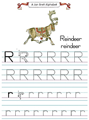 Jan Brett's Alphabet Tracers R