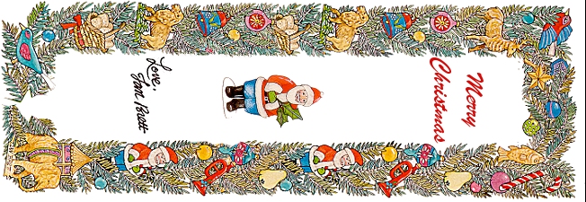 Bookmark Santa