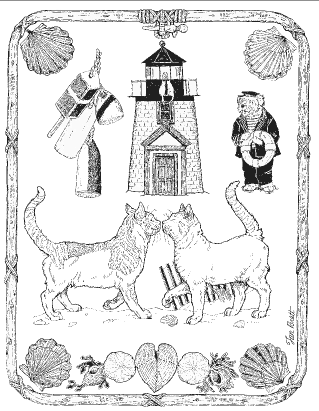 jan brett coloring pages for christmas - photo #20