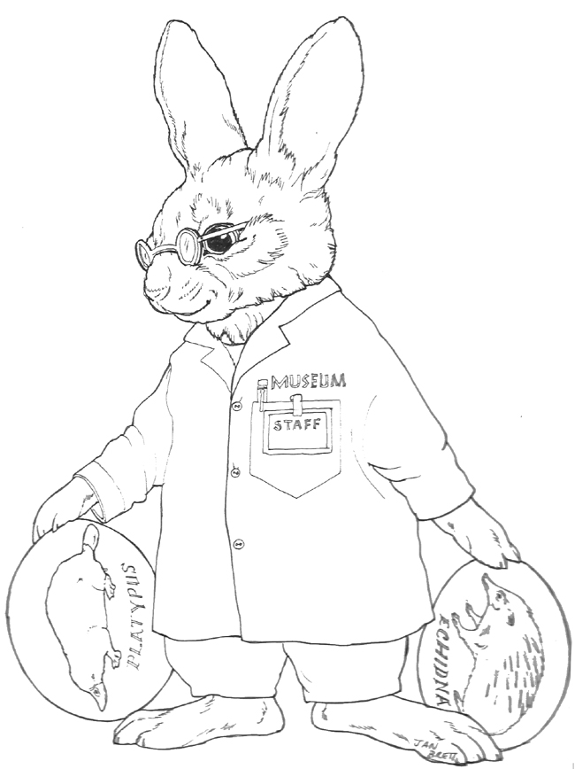 Biologist Solomon Bunny 