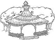 The Easter egg pavilion