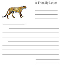 Cheetah Stationery