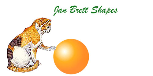 Jan Brett 3 Dimensional Geometric Shapes Rectangular Sphere