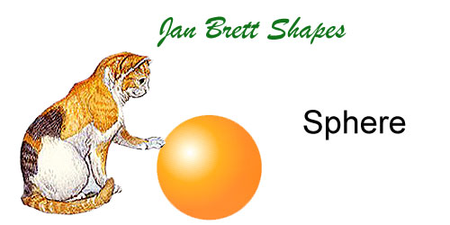 Jan Brett 3 Dimensional Geometric Shapes Rectangular Sphere Answer