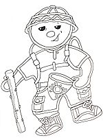 jan brett coloring pages gingerbread baby characters - photo #36