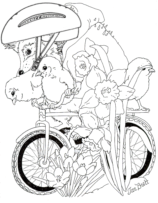Hedgie's Spring Bike Ride