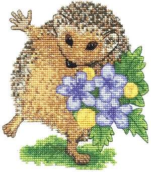 Hedgie Cross Stitch