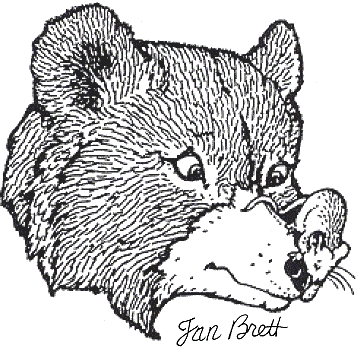 jan brett coloring pages the mitten video - photo #29