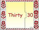 Matching Numbers Game 30
