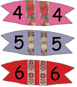 Toothpick Number Flags 4 -6